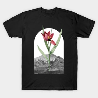 Floral Landscape Tulip T-Shirt